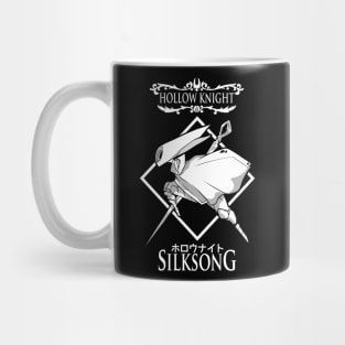 Hollow knight - Silksong black and white Mug